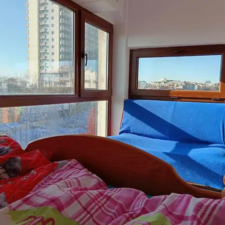 아파트 на пъпа на варна, голяма стая! 바르나